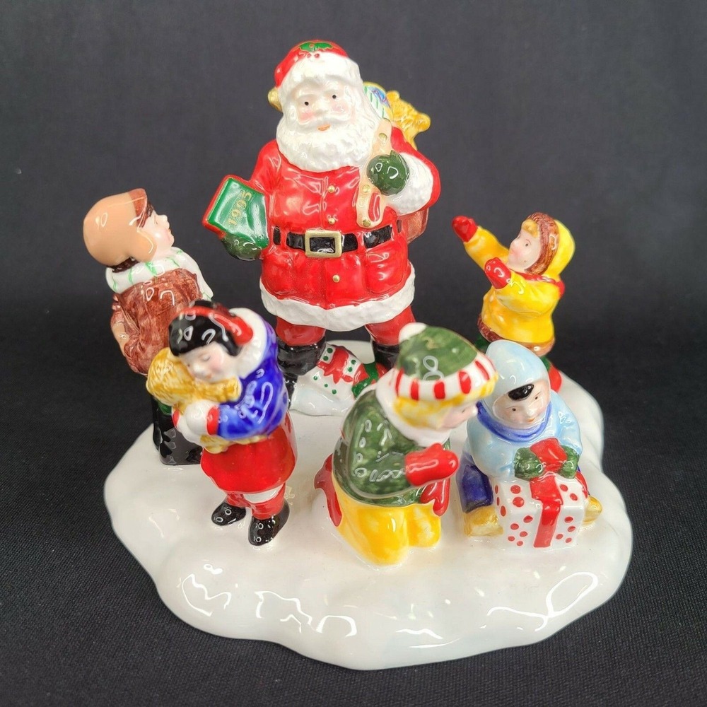Department 56 Snow Village Santa Comes to Town 1995 Retired 54771 Dept 56 Box